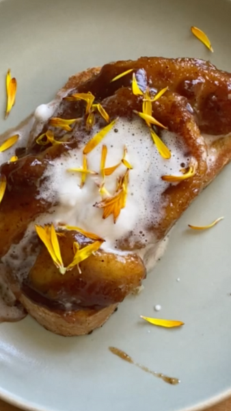 Bananas Foster with a twist